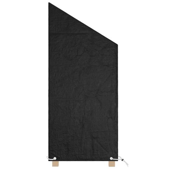 PANGIVO - Housses de chaise de jardin polyéthylène noir 65 x 65 x 110/150 cm - PANGIVO - Image 3