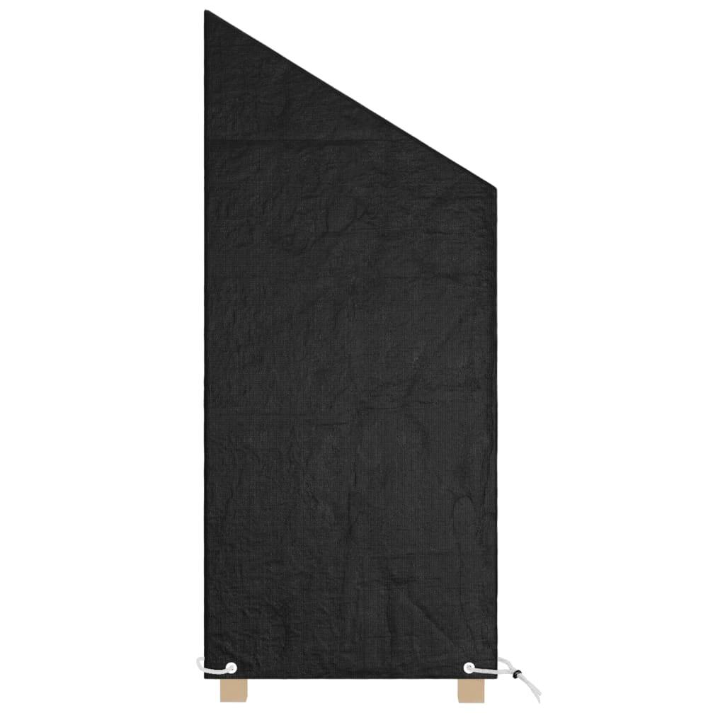 PANGIVO - Housses de chaise de jardin polyéthylène noir 65 x 65 x 110/150 cm - PANGIVO - Image 3