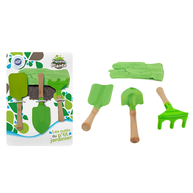 Mgm - Lot de 3 outils et gants Enfant - Mgm - Image 1