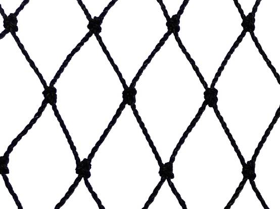 Filet de volière - Maille de 50mm Noir 14 x 10m - Image 1