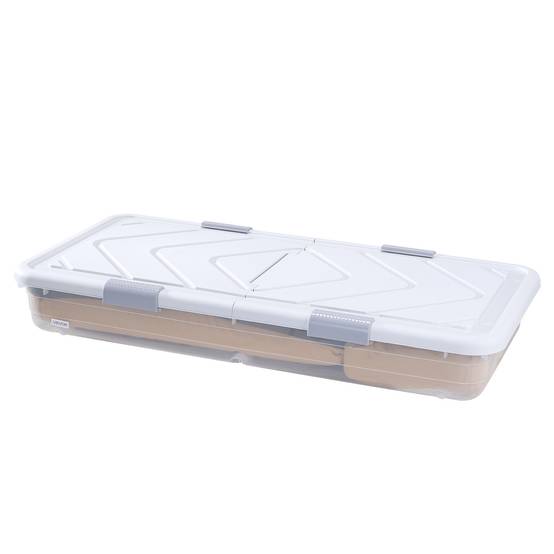 VEVOR Sacs rangement sous lit 80,5x39,6x17,5 cm, avec roulettes. - Image 9