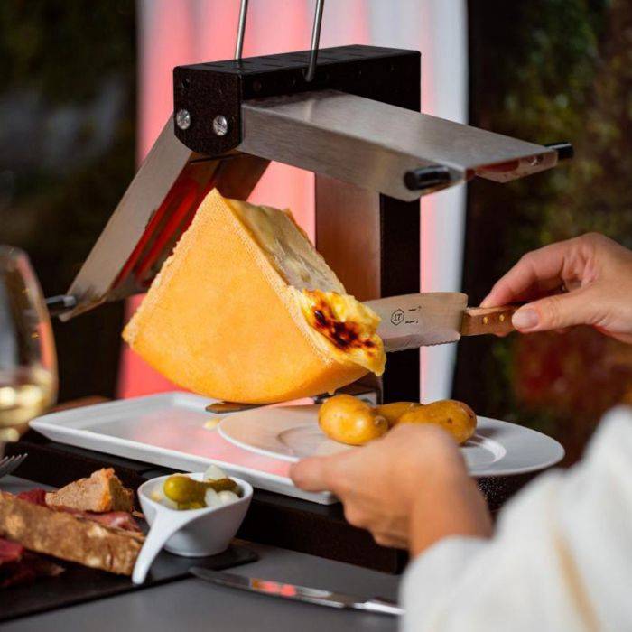 Appareil à raclette - Brézière® - Signatures - Original - 110V 900W + Couteau raclette - Louis Tellier - Image 2