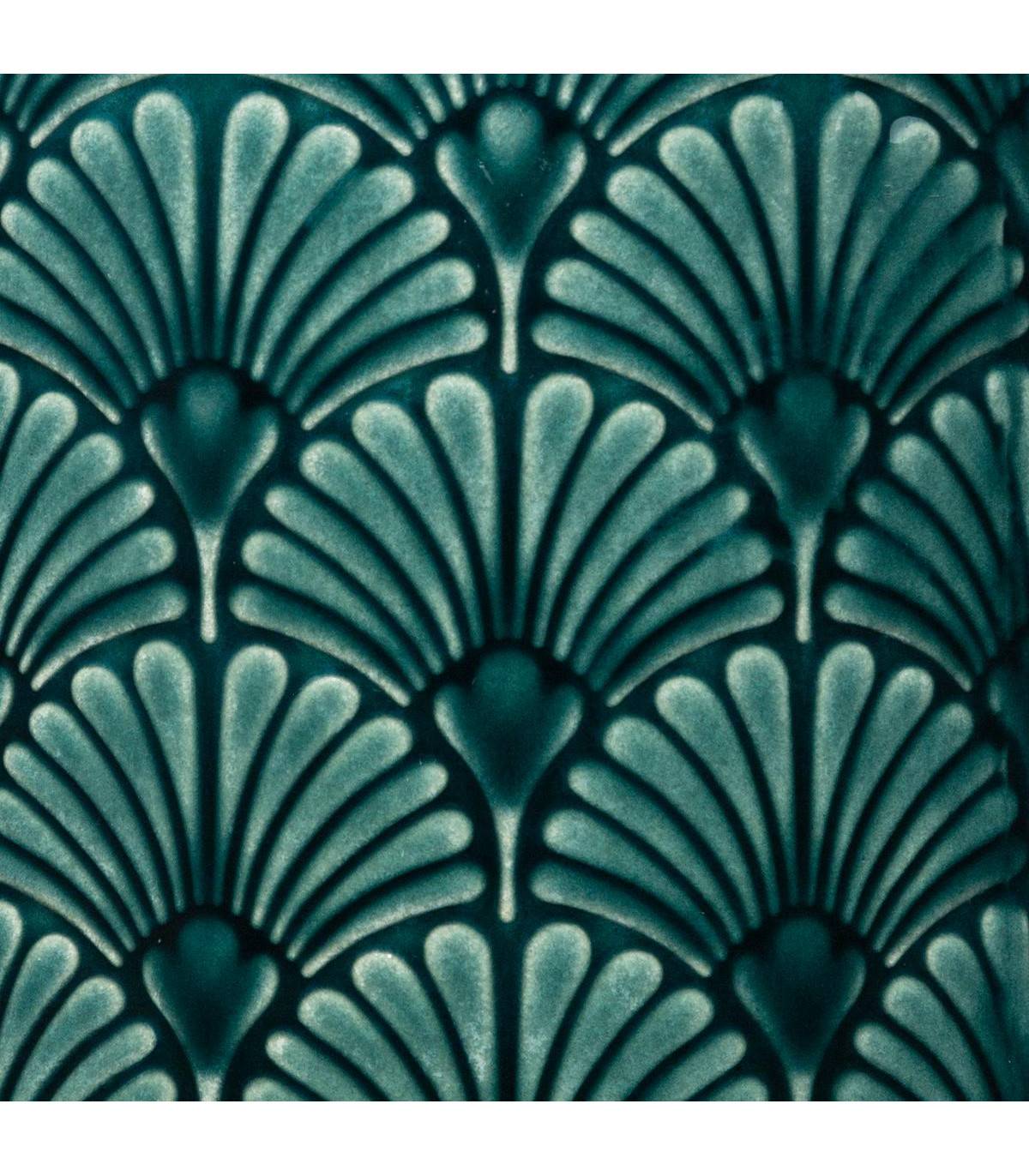 Vase en Céramique décor en relief H 21,7 cm - Image 2