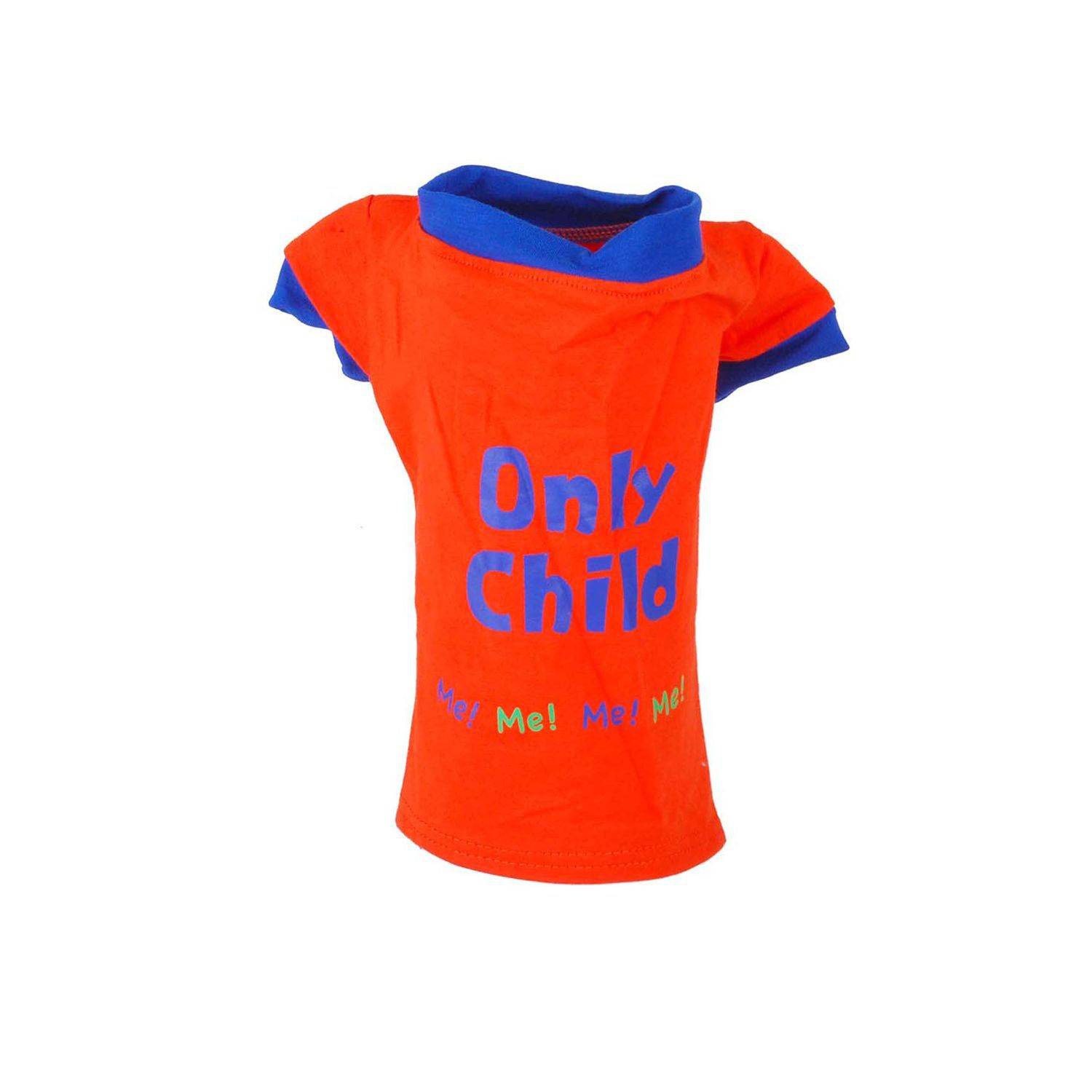Sans Marque - T-shirt pour chien Only Child - Taille S - Dogi