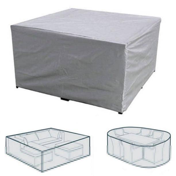 IntiMeg - Housse de protection rectangulaire pour table de jardin, imperméable, 210 x 140 x 80 cm IntiMeg - Image 3