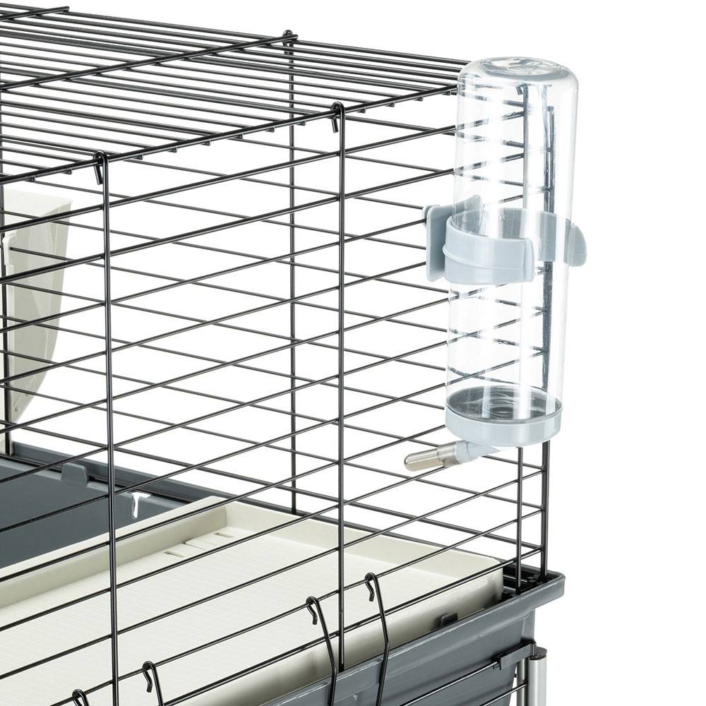 Ferplast - Cage Trois étages pour Lapins RABBIT 120 TRIS, Face avant Ouvrable, Support et Accessoires inclus - Image 6