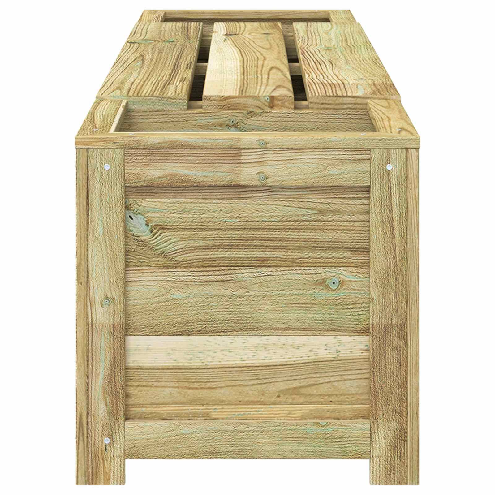 Vidaxl - Banc de jardin avec jardinière Bois de pin imprégné vidaXL 42042676 - Image 5