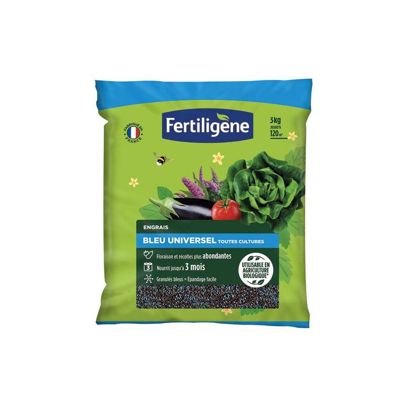 Fertiligène - Engrais Bleu Uab 3kg Fertiligene - Fbleubio3