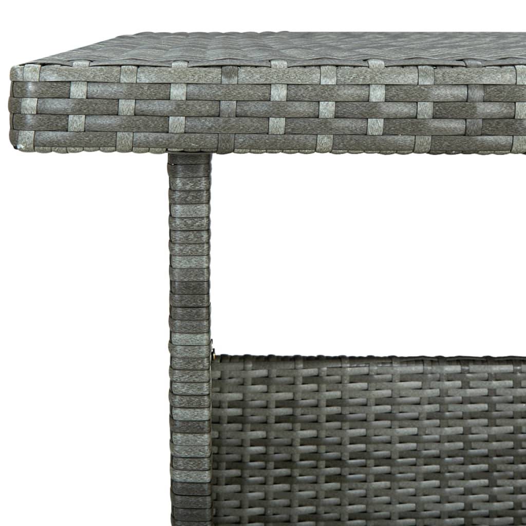 Vidaxl - Salon de jardin 6 pcs avec coussins résine tressée gris vidaXL 315231 - Image 5