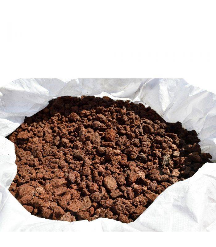 Paillage minéral en pouzzolane rouge 20/40mm, 10 sacs de 20 litres - KOM34-10x20 - Image 3