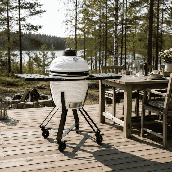 Barbecue kamado Fyregg 18 blanc HEAT Premium - Image 3
