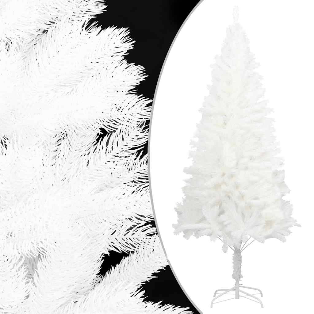 Sapin de Noël | Arbre de Noël artificiel aiguilles réalistes blanc 210 cm Maison Chic - Image 2