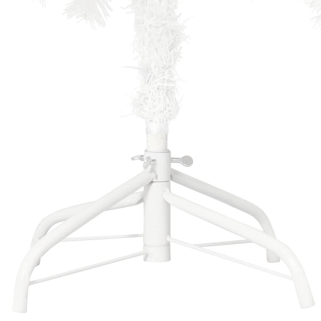 Sapin de Noël | Arbre de Noël artificiel aiguilles réalistes blanc 210 cm Maison Chic - Image 5