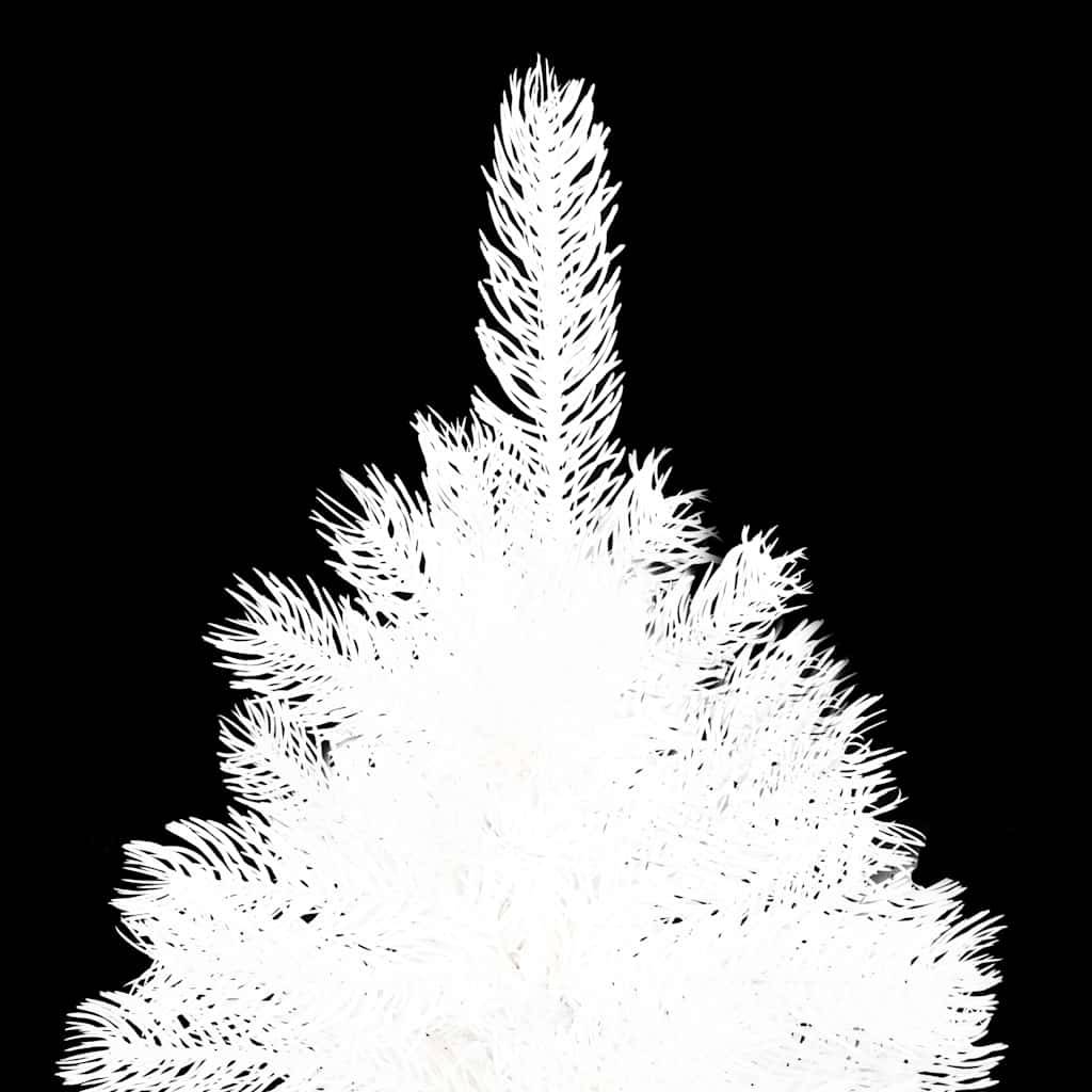 Sapin de Noël | Arbre de Noël artificiel aiguilles réalistes blanc 210 cm Maison Chic - Image 3