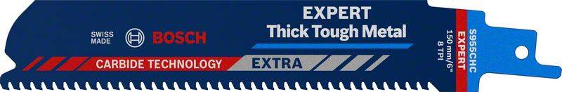 Lame de scie sabre 'Thick Tough Metal' S955CHC 150mm - BOSCH - 2608900365