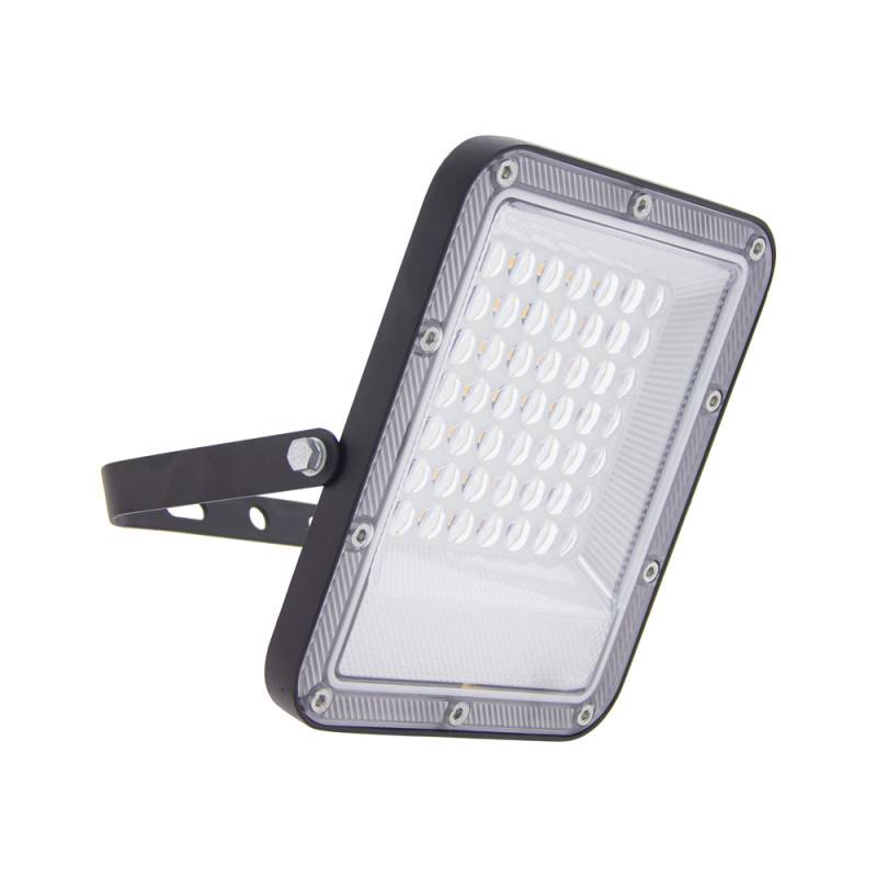 Xanlite - Projecteur mural noir LED IP65, 2700 lumens, conso 30W (éq 160W), Blanc chaud - PR30WMCEE - Image 1