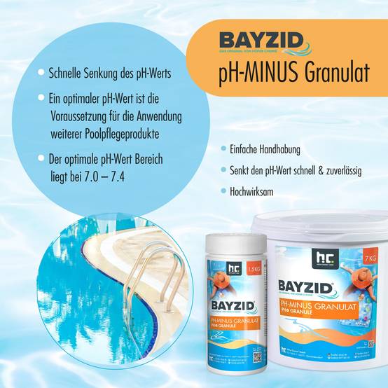 pH moins granulés Bayzid® en sceaux de 1,5 KG x 12 - Image 2