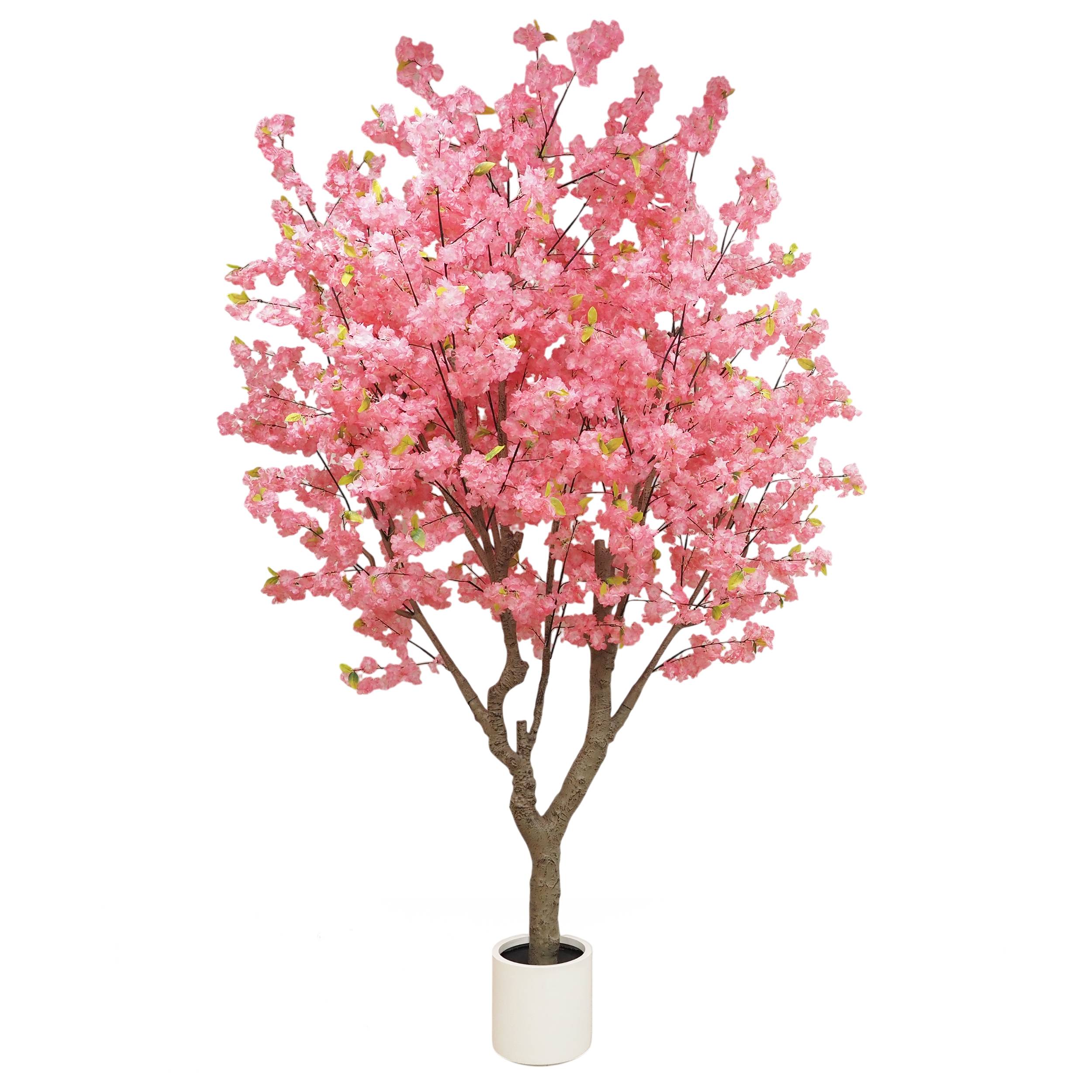 Cerisier artificiel rose 280cm - Image 1