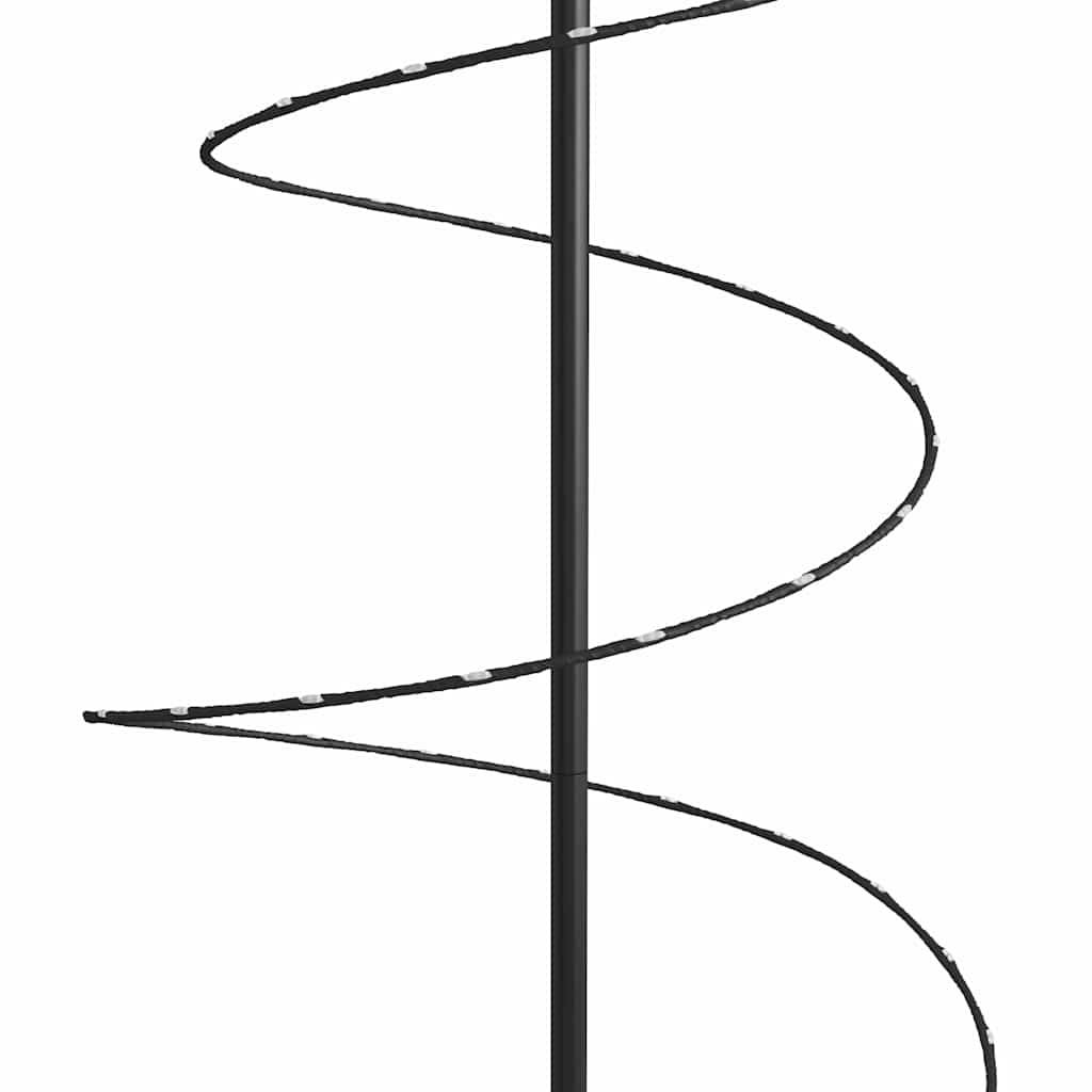 Sapin De Noël - Arbre de Noël lumineux conique 120 LED blanc chaud 180 cm - Image 9