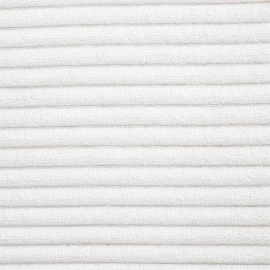 Banc Coffre Pliable Côtelé crème 76x38 cm - AMORY - Image 8