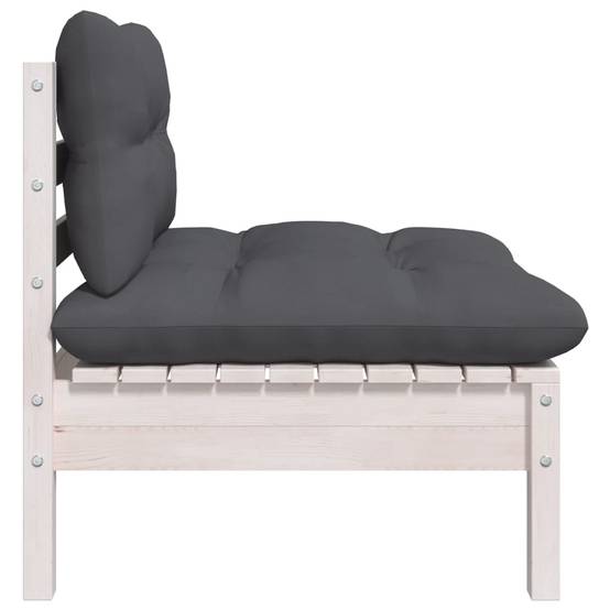 Prolenta Premium - Banc de jardin Blanc 64 X 127 cm - Prolenta Premium - Image 4
