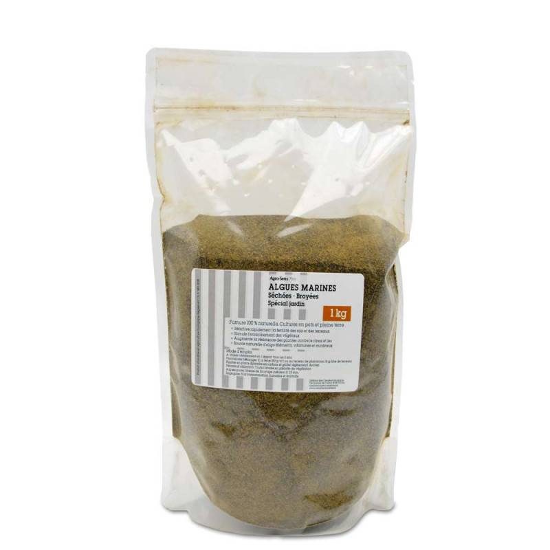 Algues pures en poudre pour le jardin - Sachet 1 kg - Image 1