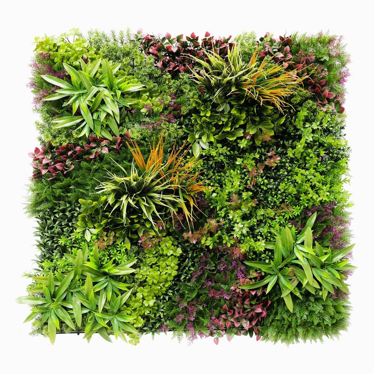 Mur Vegetal Artificiel Wood Colors MGS Plaque de 1m x 1m - Image 1