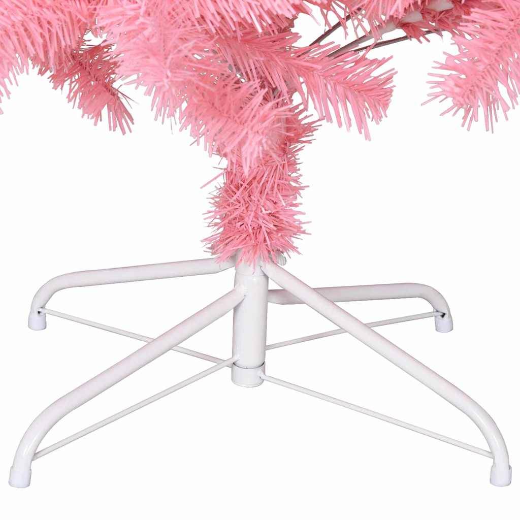 ComfortXL - Kit Sapin de Noël Rose 2.1m, Prêt à Décorer avec Lumières et 120 Accessoires – ComfortXL Outdoor Living - Image 9