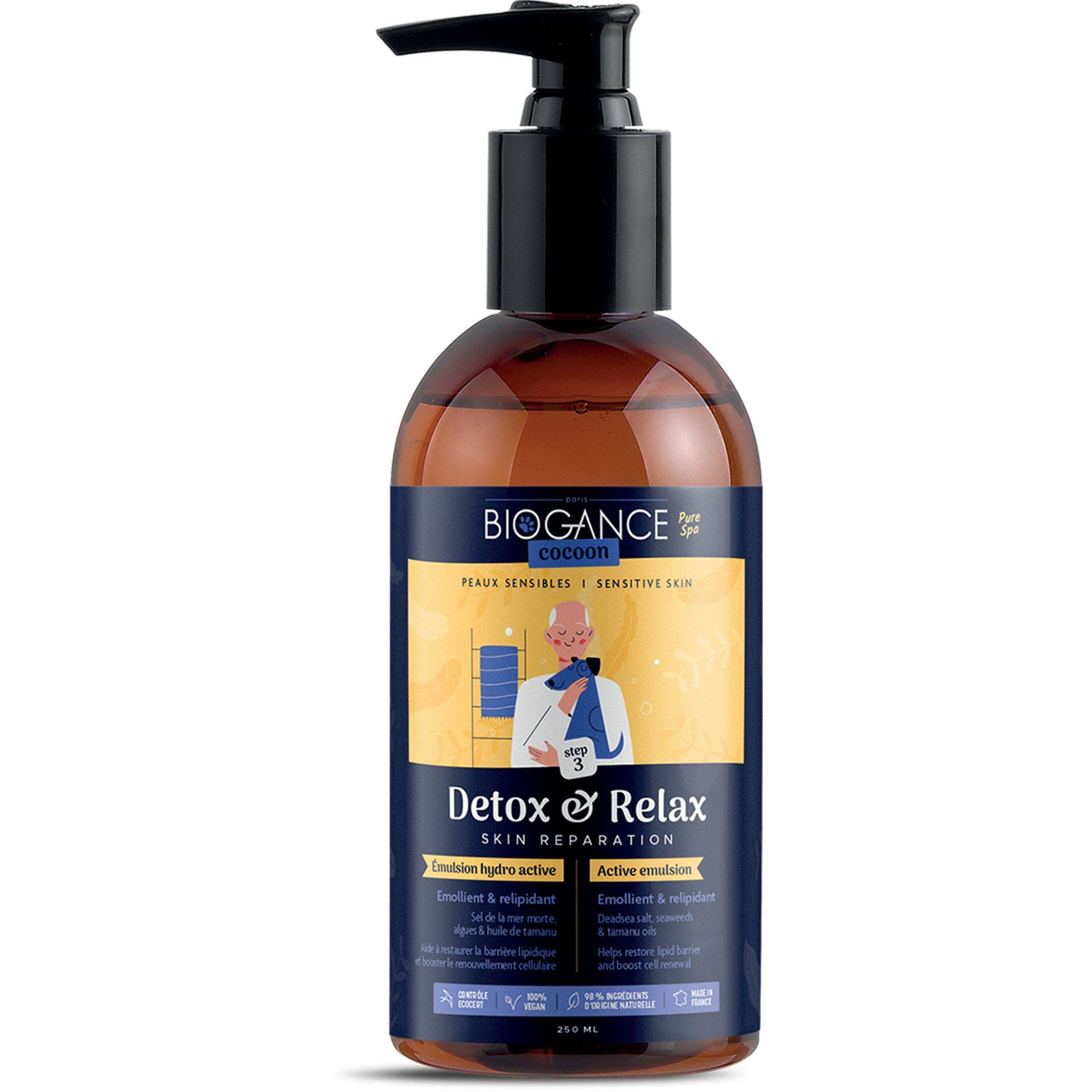 Biogance - Step 3 : Emulsion hydro active peaux sensibles : 250ml BIOGANCE