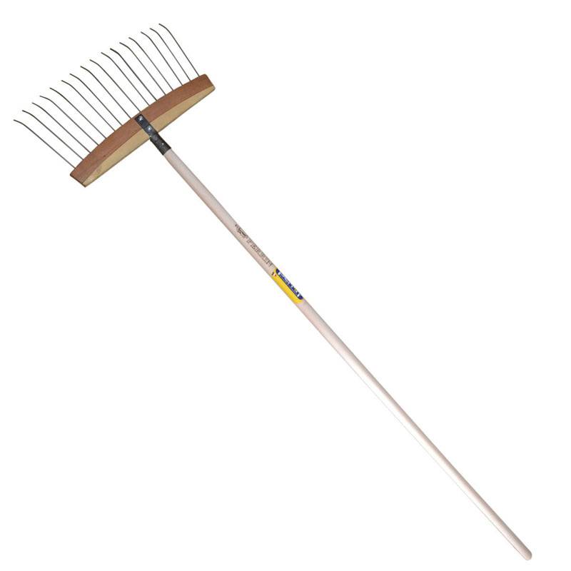 Outils Perrin - Balai à feuilles et gazon "bois/acier" - 165 cm Outils Perrin