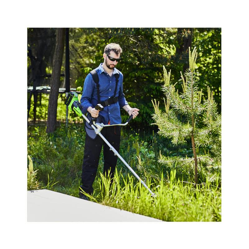 Greenworks - Débroussailleuse guidon double Brushless 40cm 40V GREENWORKS - Sans batterie ni chargeur - GD40BCB - Image 6