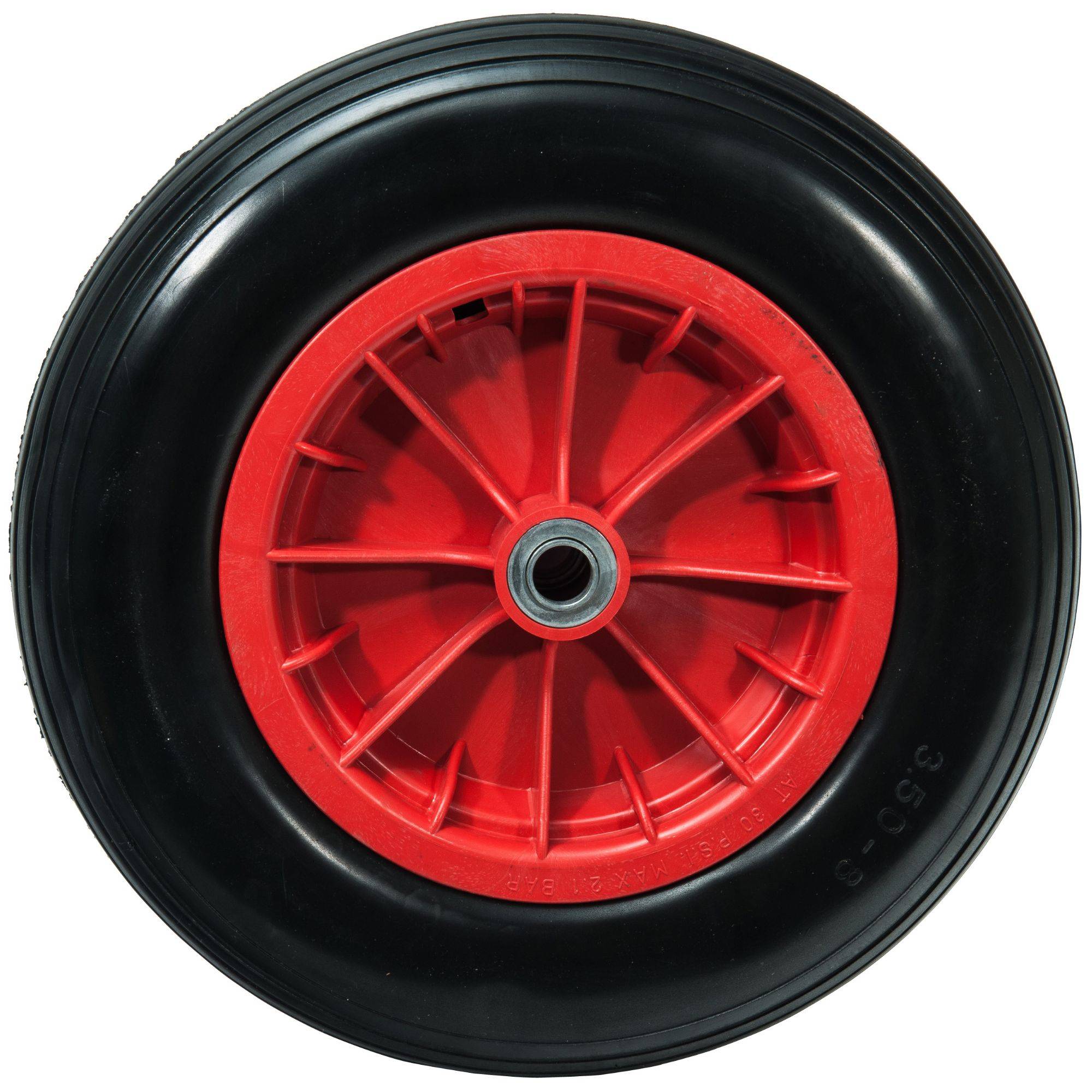 WERKA PRO - Roue increvable 14'' 360x85 mm axe central WERKAPRO - 1 pièce - Image 2