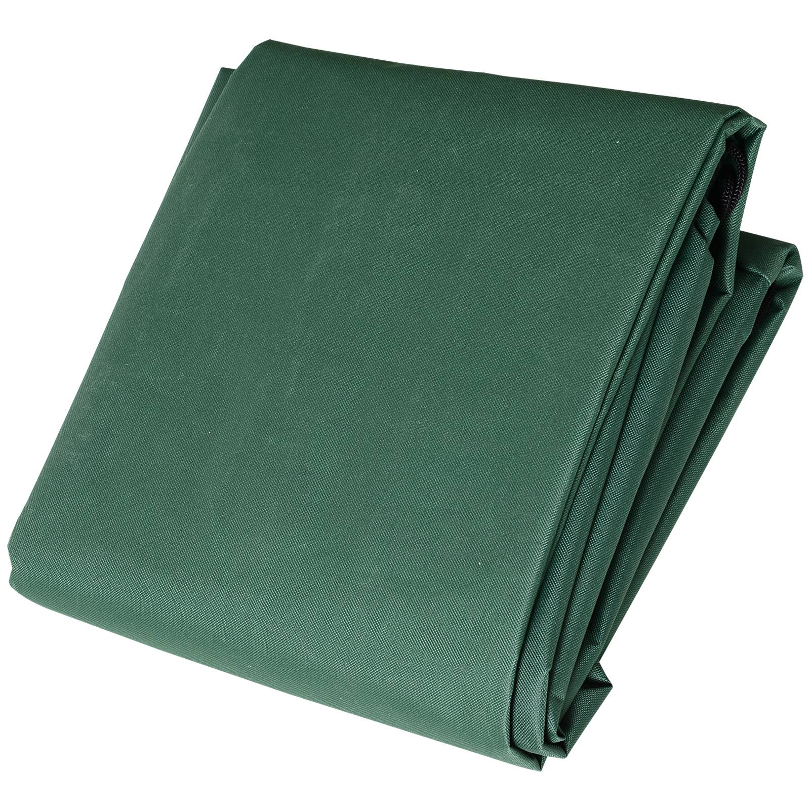 Housse de protection pour mobilier de jardin, tissu Oxford 600D, vert, 135 x 135 x 75 cm - Image 8