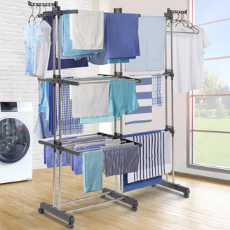 FISHTEC Corde à Linge Rétractable - Fil Acier Inoxydable 2.8 m - 10 kg de Charge - Boîtier Métal - Étendoir à Linge - Buanderie - Garage - Salle de Bain FISHTEC Corde à Linge Rétractable - Fil Acier Inoxydable 2.8 m - 10 kg de Charge - Boîtier Métal - Étendoir à Linge - Buanderie - Garage - Salle de Bain