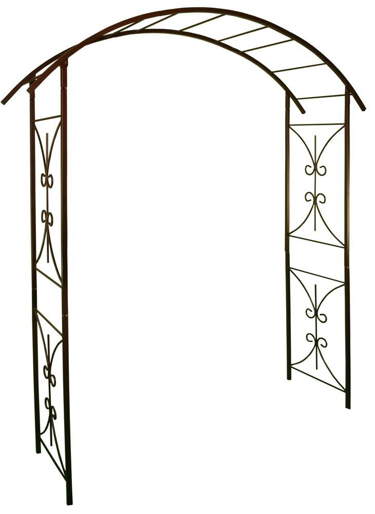 Louis Moulin - Arche tube CAR20 pont fer vieilli - 180x50x220 cm - Acier époxy Louis Moulin - Image 1