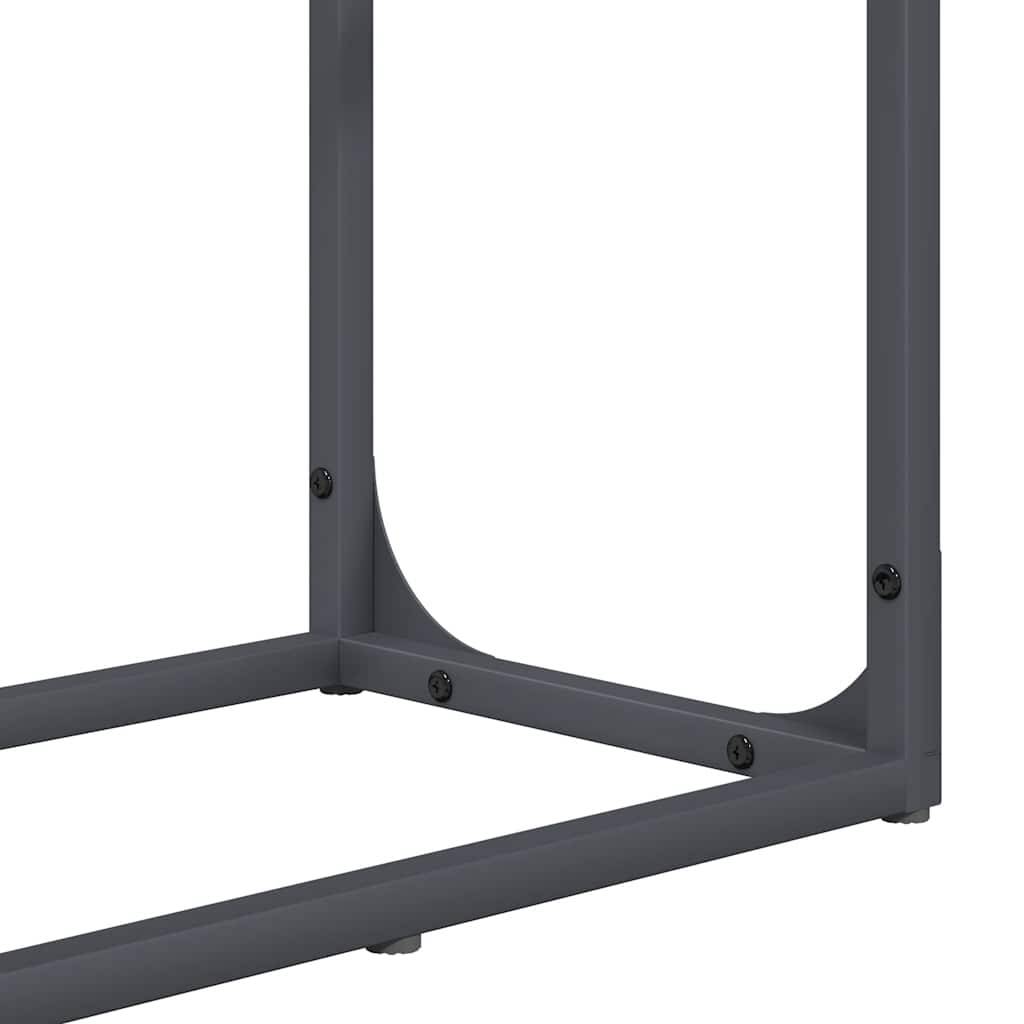 Porte-bûches vertical acier pour cheminée intérieur Anthracite 60x100 cm – ComfortXL Outdoor Living - Image 9