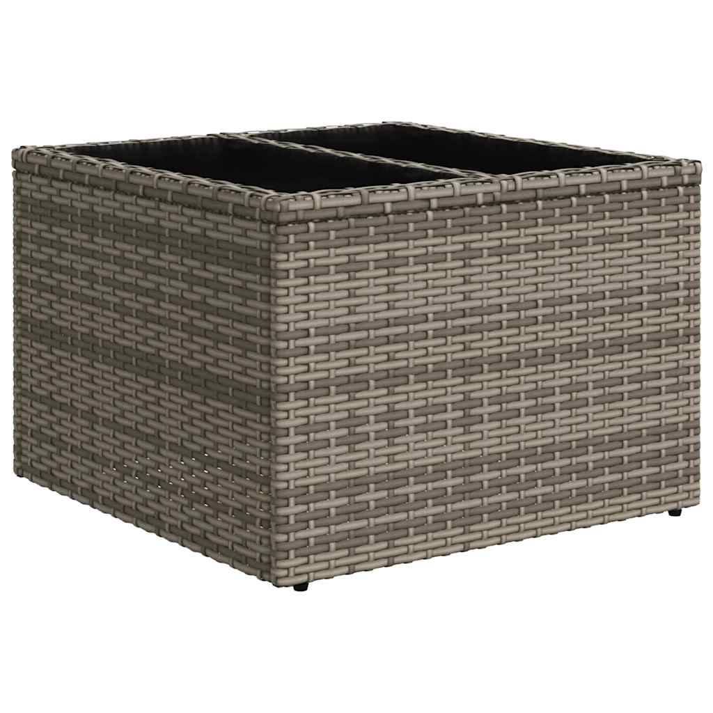 ComfortXL - Canapé Extérieur Spacieux 8 pcs Polyrotin avec Table et Sac Rangement Gris Contemporain – ComfortXL Outdoor Living - Image 7
