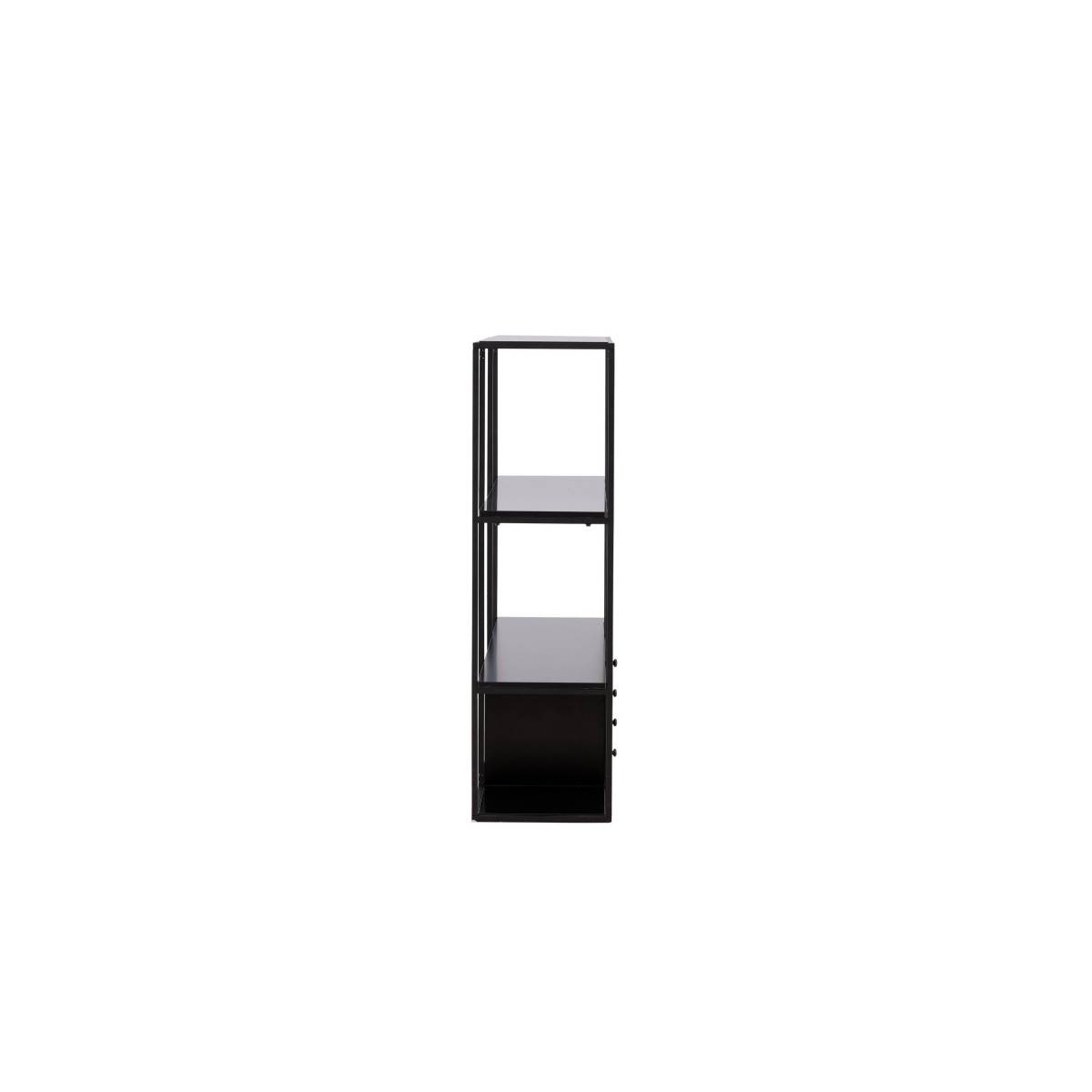 Étagère Design 4 Niveaux "Amaraillo" 150cm Noir - Image 4