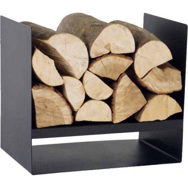 Magnus - Porte-bûches en acier noir 45 cm Kielce Magnus - Image 7