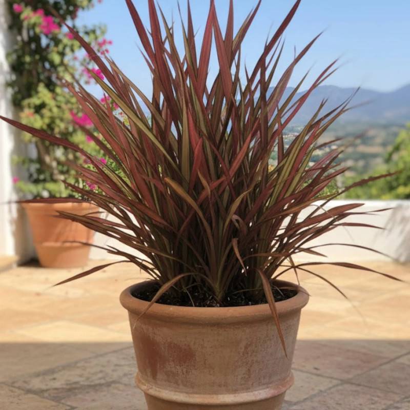 Lin de Nouvelle-Zélande Evening Glow, Phormium - Pot de 4L - 40/60 cm - Image 3