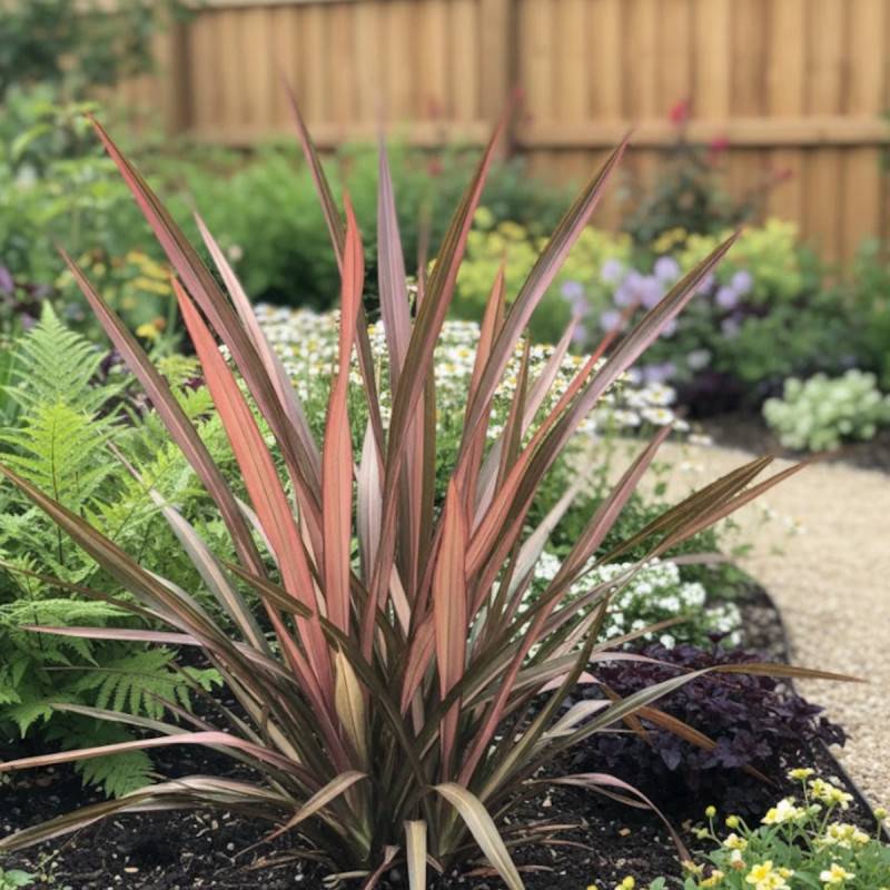 Lin de Nouvelle-Zélande Evening Glow, Phormium - Pot de 4L - 40/60 cm - Image 2