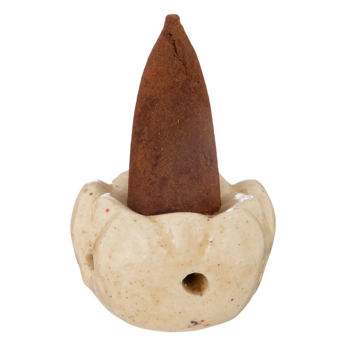 Cône d'Encens & Bâtonnets "Taly" 5cm Ambre Noire - Image 1