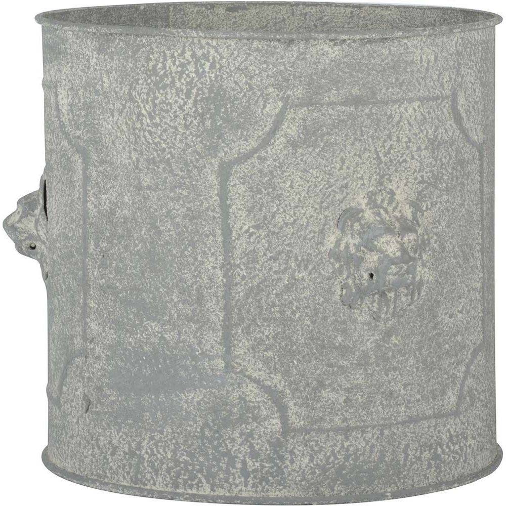 Esschert Design - Pot de fleurs ronds Lion (Lot de 2) - Image 3