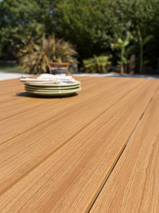 Dcb Garden - Ensemble repas de jardin 6 places en alu - Gris anthracite - LAMU - Image 3