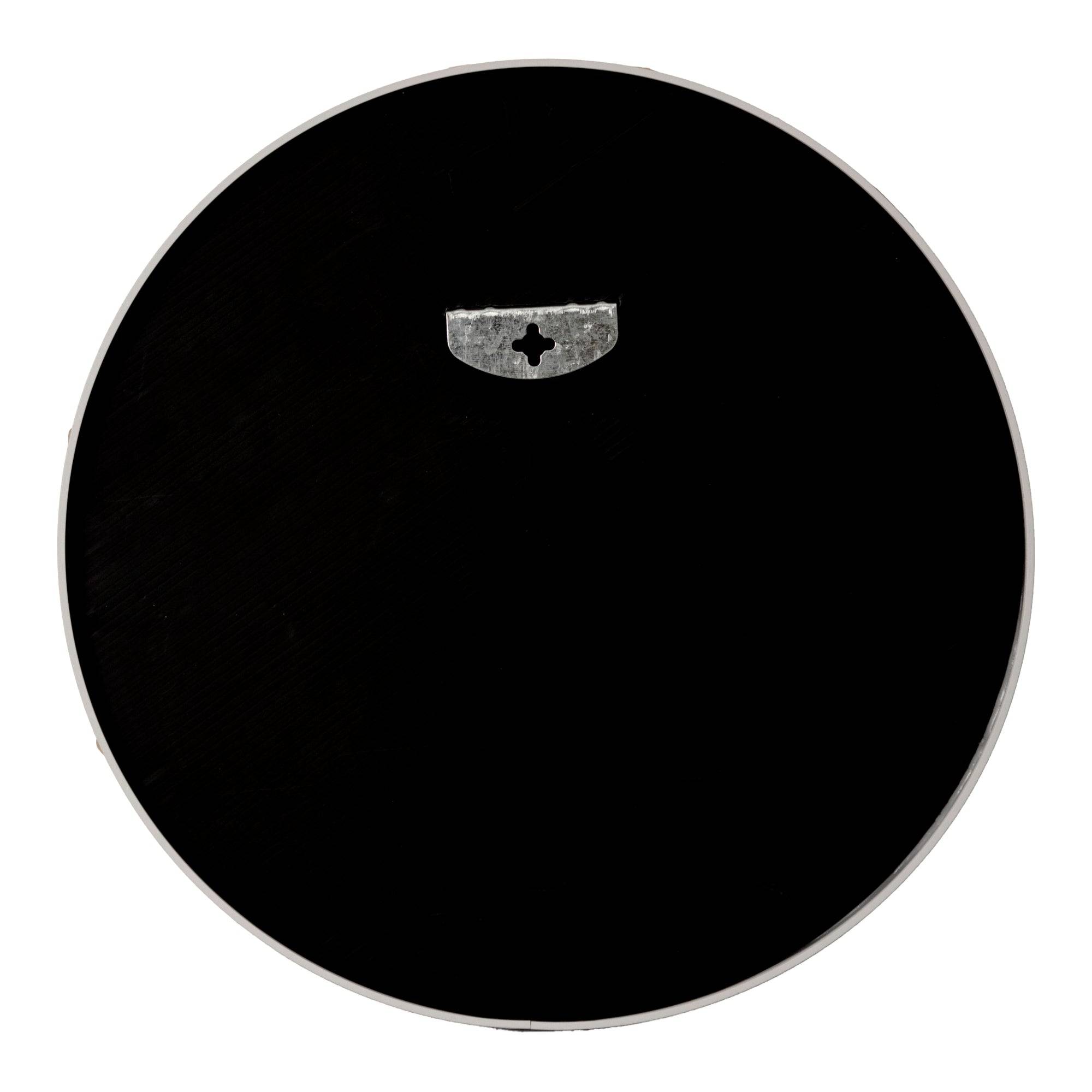 Miroir mural rond 40 cm blanc mat - Image 4