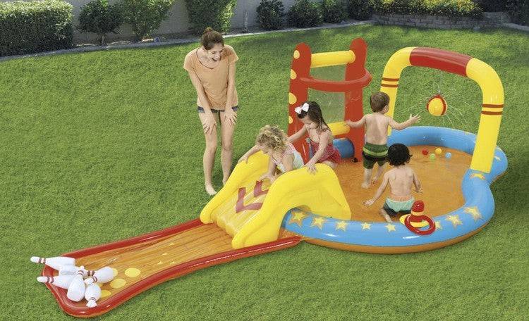 Entrepotbrico - Aire de jeux gonflable 435x213x117cm BESTWAY 53068 - Image 2