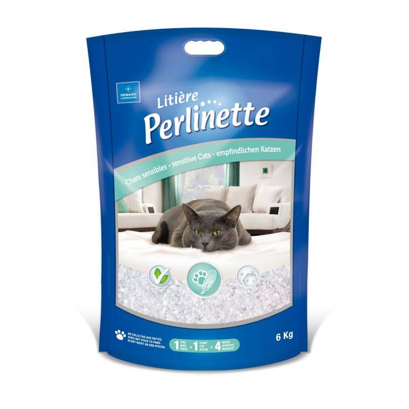 LITIERE PERLINETTE CHAT SENSIBLE - DEMAVIC 1,5 kg