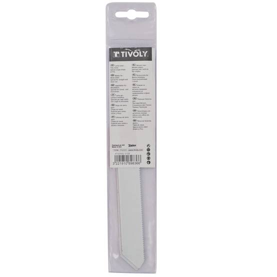Tivoly - Lame de scie sabre Tôle et Métaux HSS L150mm coupe tubes, plaques jusqu'à 10cm épaisseur TIVOLY - Image 3