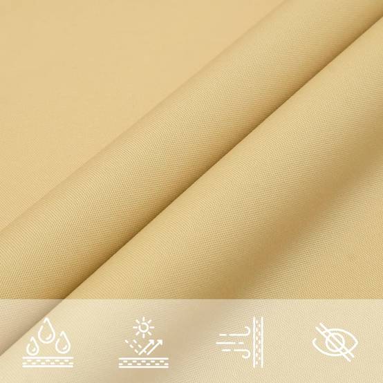 Voile d'ombrage polyester oxford sable 400 x 200 cm - PANGIVO - Image 7