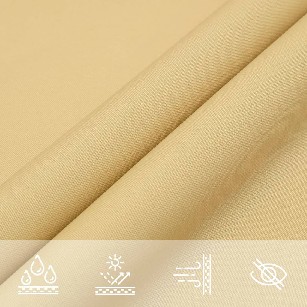Voile d'ombrage polyester oxford sable 400 x 200 cm - PANGIVO - Image 7